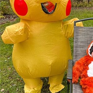Pikachu inflatable costume
